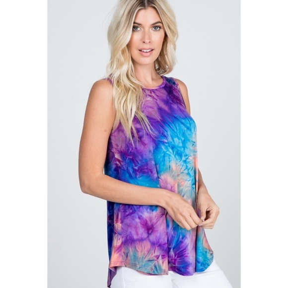💜Tye Dye Tank Top💜 - Picture 2 of 8